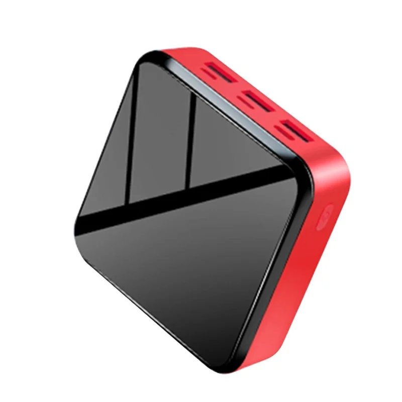 30000mAh QI беспроводной внешний аккумулятор 3 USB цифровой дисплей светодиодные