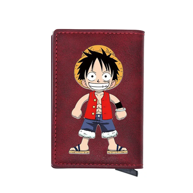 

The king of Sailing PU Leather Aluminium Short Wallet Charm Men Women Small Money Clips Purse