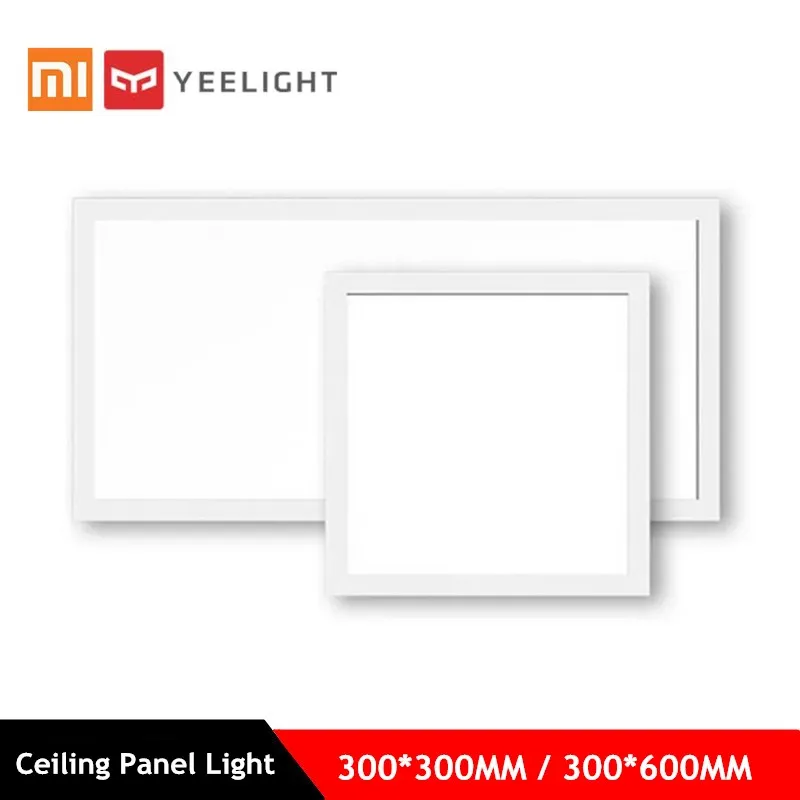 YEELIGHT умный светодиодный потолочный светильник 300*300 мм/300*600 мм AC220V приложение управление затемнения пылезащитный домашний потолочный светильник