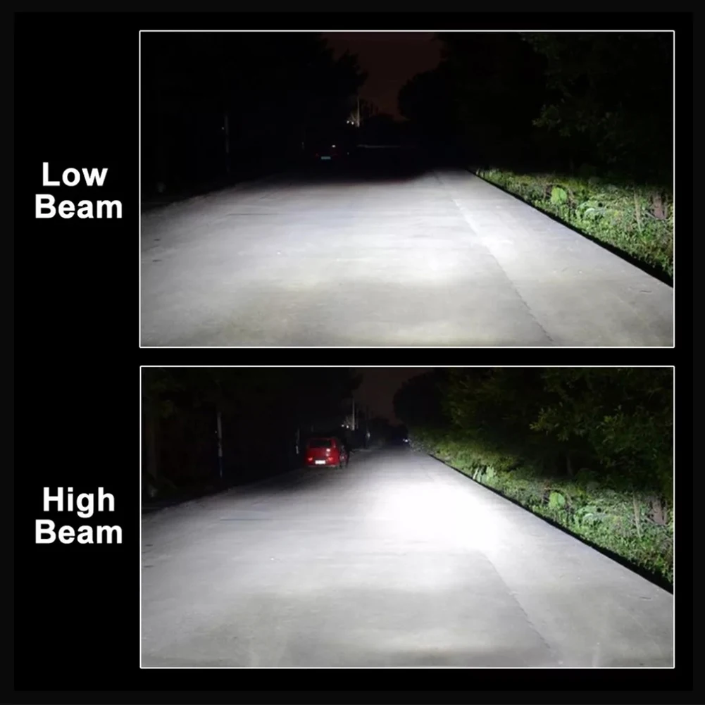 Roadsun светодиодный H4 H7 H1 HB4 H11 HB3 9005 9006 со светодиодными кристаллами для автомобиля головной светильник лампы 72W 12V 6000K 12000Lm лампы авто лампы светильник
