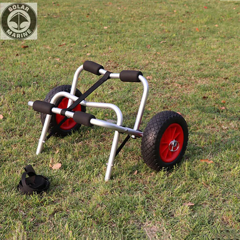 Портативная Складная Тележка на солнечной батарее энергосберегающая Для Каяка