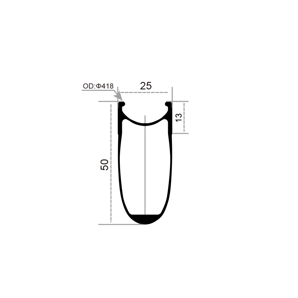 

25mm wide 50mm depth 20 inch carobn bmx bikes rim 406 wheels