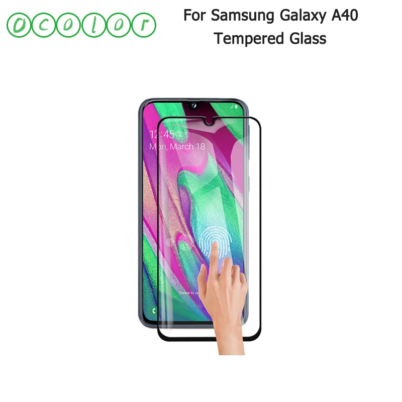 Ocolor для samsung Galaxy A40 защитная пленка из закаленного стекла экрана A40|Защитные