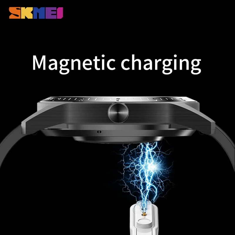 Смарт часы SKMEI уровень кислорода в крови монитор сердечного ритма телефонный