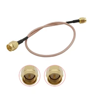 sma cable sma male to male rg316 pigtail cable jumper low loss coaxial cord for antenna sdr fpv wifi 71015203050100cm