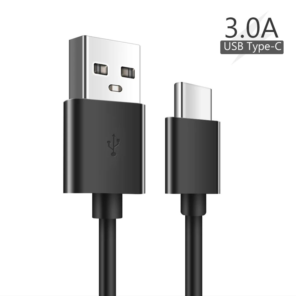25/100/150/200/300 см USB C Type кабель 3A для быстрой зарядки передачи данных Samsung S9 + S8 Plus Xiaomi