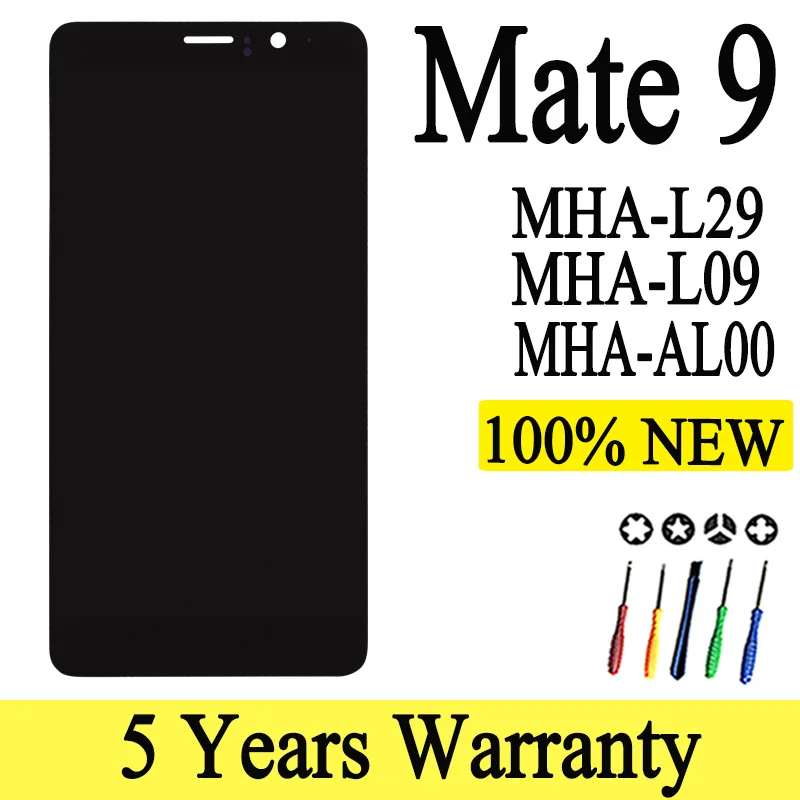 Новинка 100% планшетофон для Huawei Mate 9 с рамкой сенсорным экраном и дигитайзером в