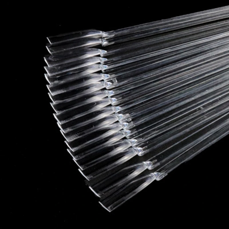 Веерообразные палочки для демонстрации лака ногтей прозрачная Нейл-арт типсов 50