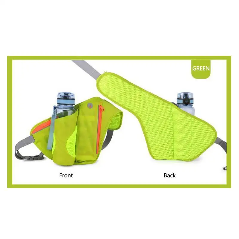 Поясной кошелек для бега с держателем бутылки водой мужчин и женщин