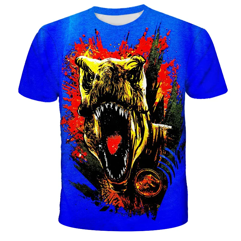 

2020 Jurassic Park T Shirt Men Women Children 3D Printed T-shirt Casual Funny Tops Jurassic World Tee Boy Girl Kids Cool tshirt
