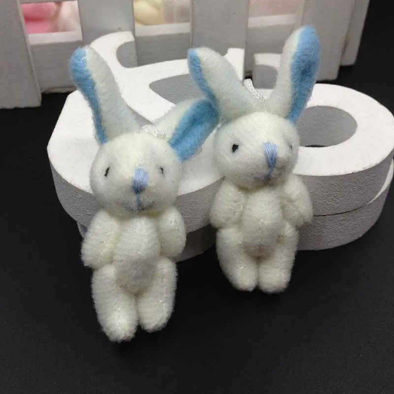 100 шт./лот мини мишка Тедди Мягкие плюшевые игрушки 4 см маленький медведь мягкие