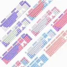 Новейшие 104 шт. двухцветные колпачки для подсветки, сменный комплект аксессуаров для механической клавиатуры CherryKailhGateronOutemu Switch