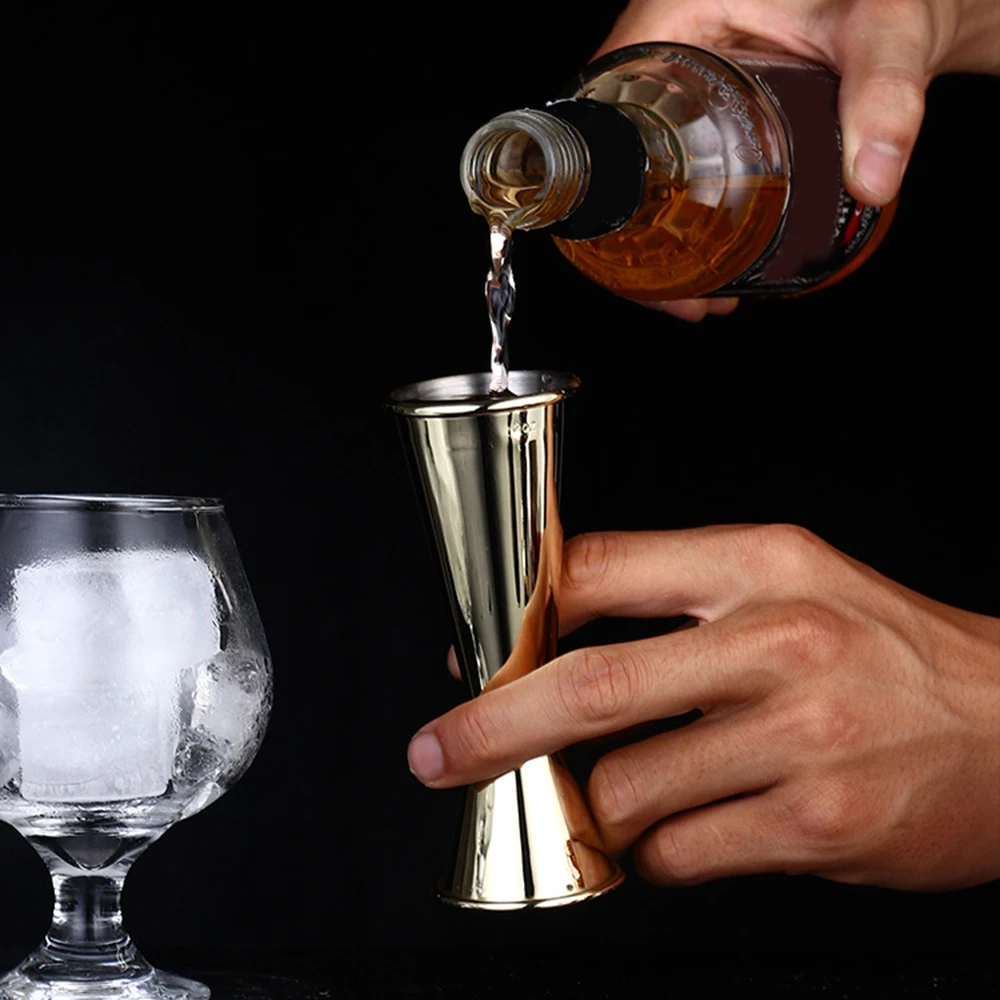 Jigger Коктейльные мерные чашки из нержавеющей стали японская барная чашка с