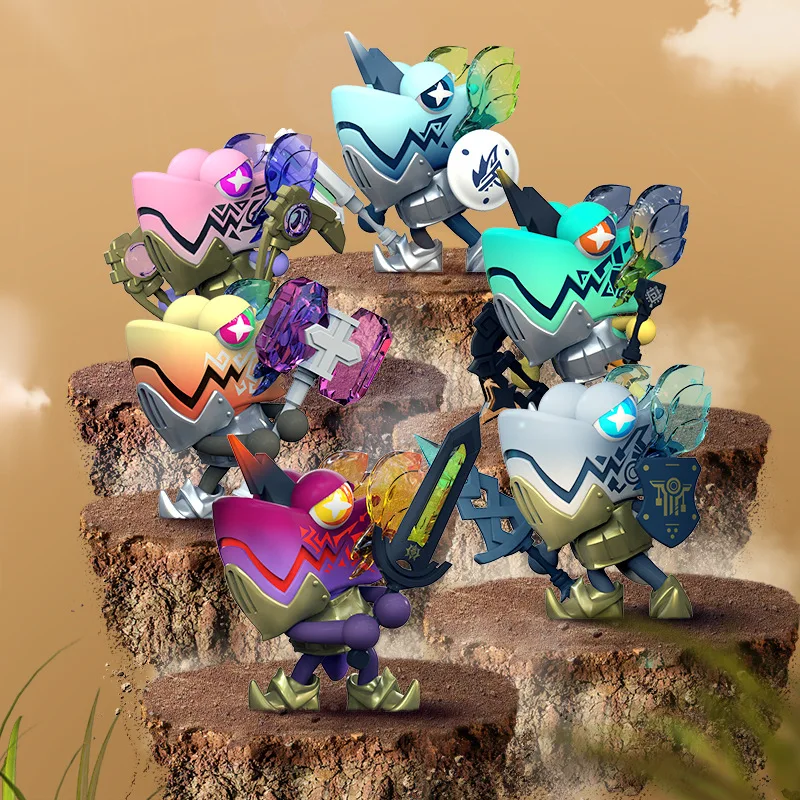 Детская аниме фигурка LAMTOYS новый континент мини игрушки Хамелеон модель