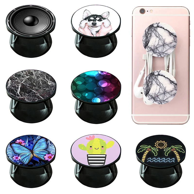 Популярная клейкая подставка на палец складная ручка бабочка карманная розетка