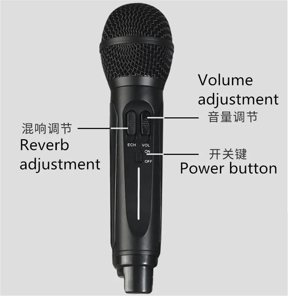 

Hot Portable Bluetooth Speaker Karaoke Microphone Family Karaoke System Two Wireless Microphones Handheld Singing Machine Box