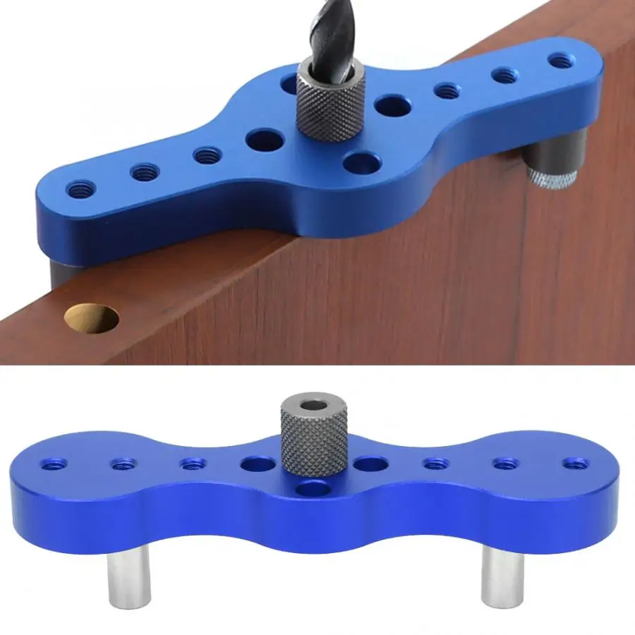 Woodworking Dowel Drill Bit Guide Locator Jig Positioner Aluminum Alloy 6/8/10mm Hole Opener Tool | Инструменты