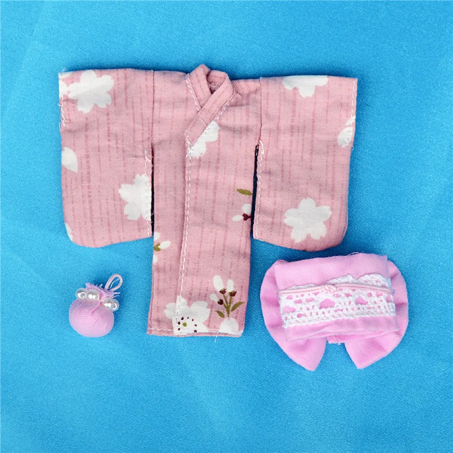 

Ob11 baby clothes Ob11 men's and women's kimono bathrobe suit 1/12 BJD clothes GSC clay head shoes