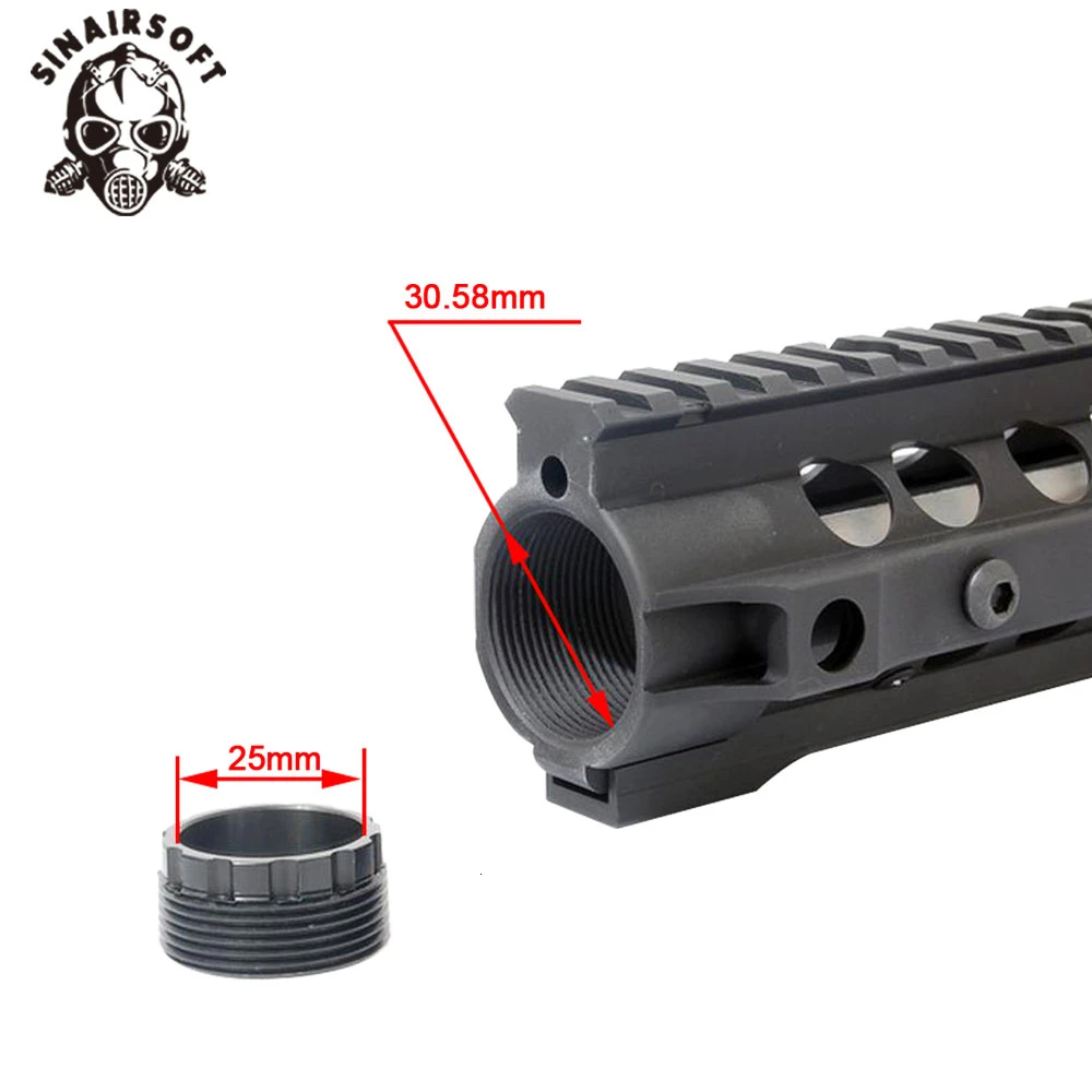 KAC Style URX III 12 5 дюймов черная алюминиевая железная направляющая для AEG/GBB страйкбола