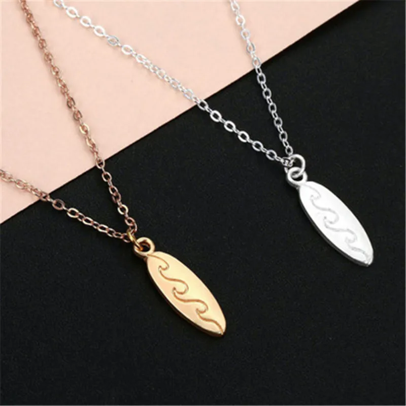 Женское Ожерелье для серфинга изысканное ожерелье с серфером I love | Украшения и