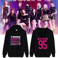 twice world tour 2019 kpop women hoodie sweatshirt knitted sportswear oversized hoodie 2019 fans sweatshirt merchandise
