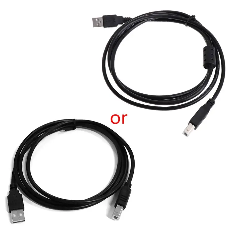 2 м USB 0 удлинительный кабель для принтера с черным разъемом A на B Male M/M 200 см| |
