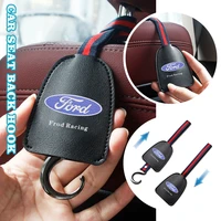 car hooks back seat hidden headrest hanger holder auto fastener clip for ford focus 2 3 4 mk3 fiesta mondeo escape kuga mustang