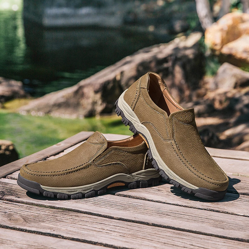 

Zapatos Informales De Hombre Men's Leather Casual Shoes Men Flat Mens Male Shoe Loafers For Comfortable Breathable