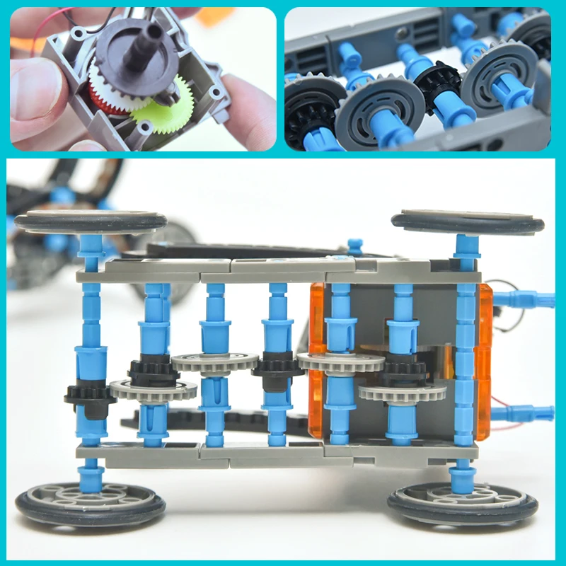 12 In1 STEM Diy Student Physics Experiment Solar Robot Building Kits Science Intellectual Development Assembled Toys for Boy | Игрушки и