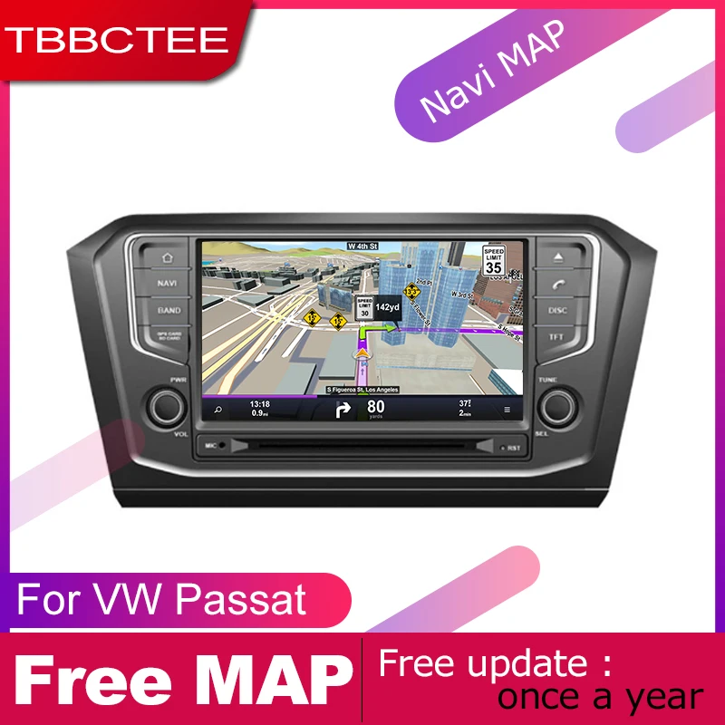 TBBCTEE 2 DIN Авто dvd-плеер gps Navi навигация для Volkswagen VW Passat 2015 ~ 2019 автомобильный Android