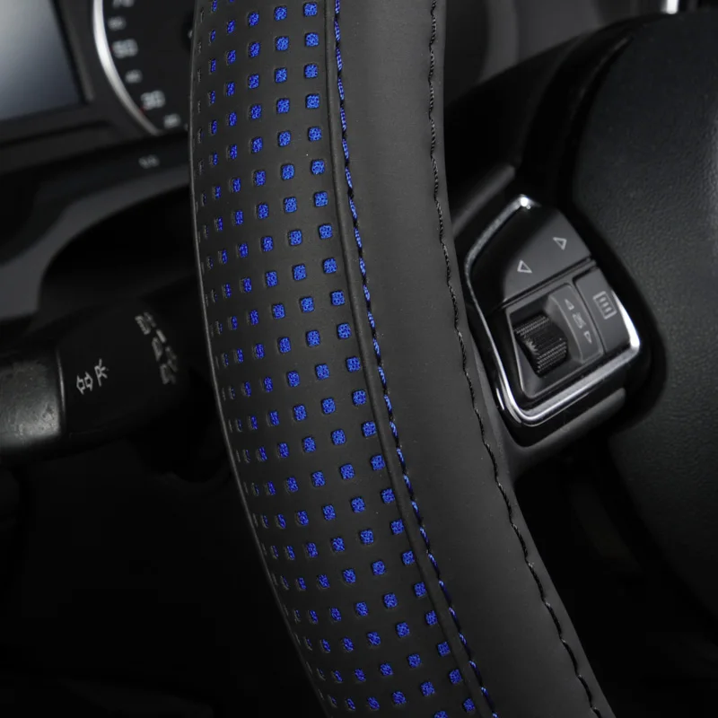 Чехол на руль AUTOYOUTH из ПУ кожи модный Стайлинг автомобиля универсальный чехол 38