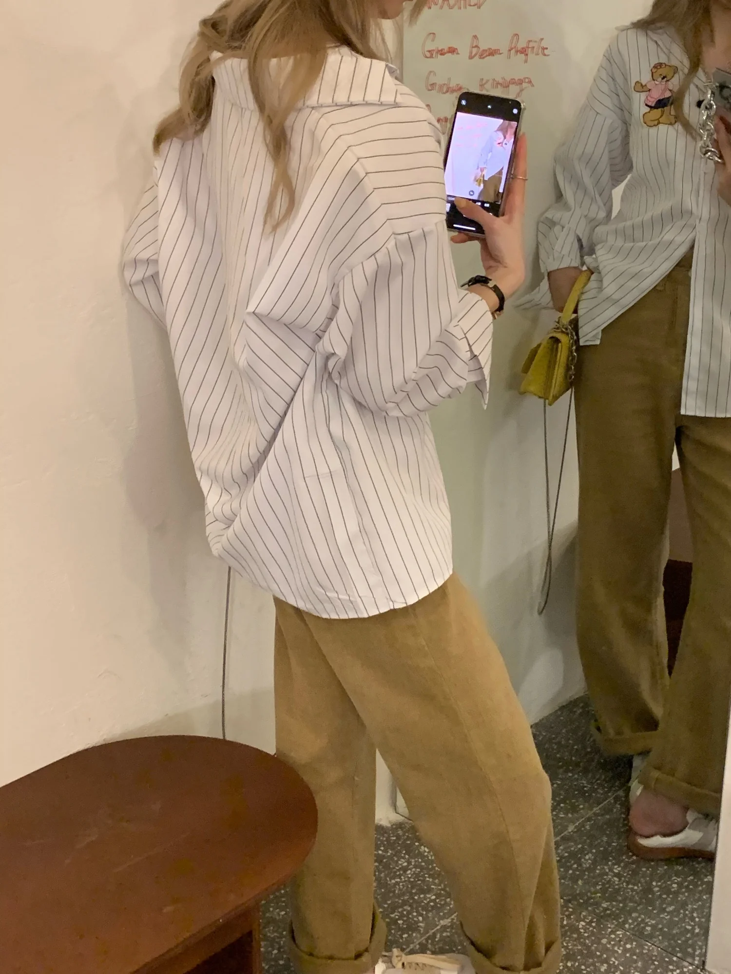 Энергичная маленькая мягкая рубашка для девушек в Корейском стиле школы и