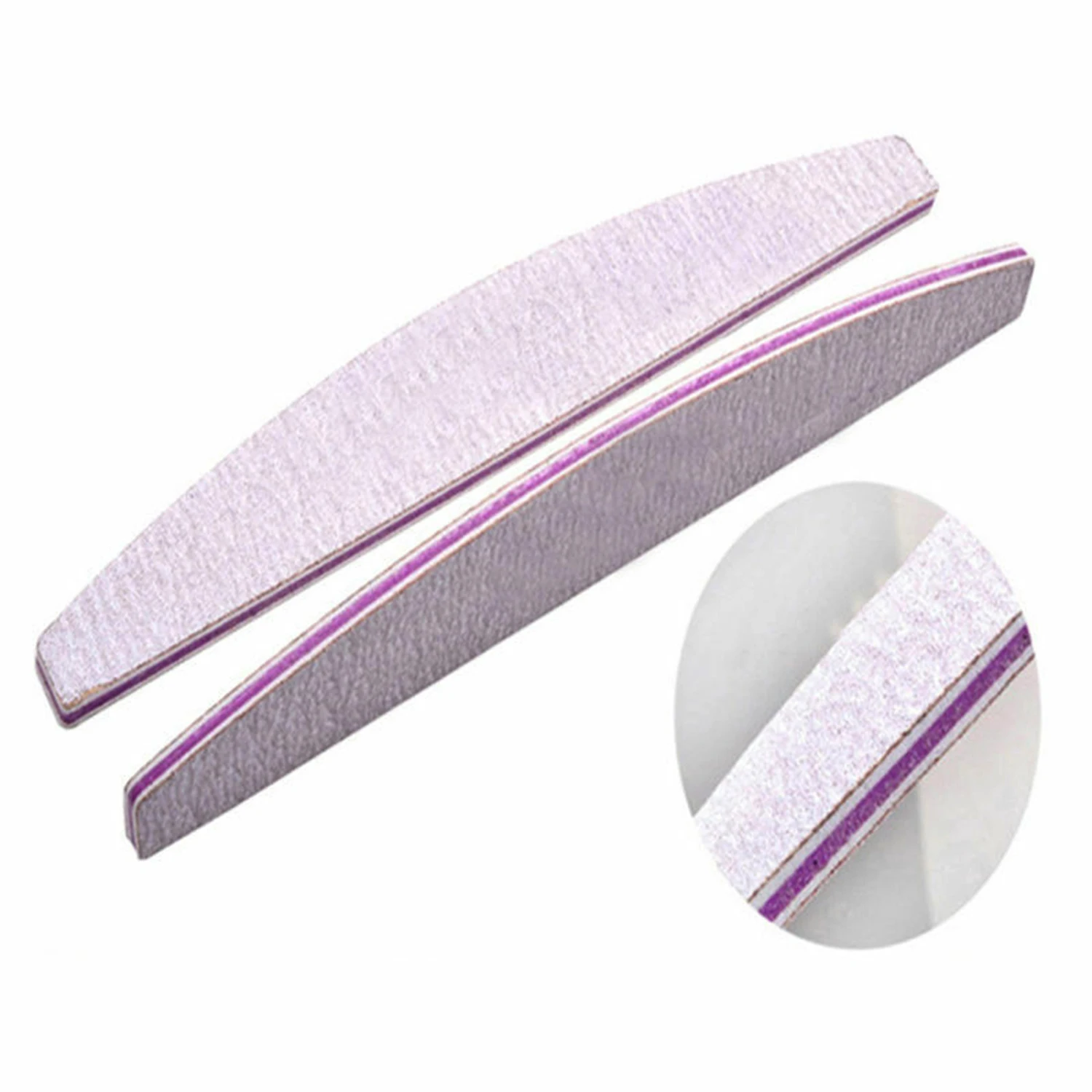 

10Pcs Nail Art Files 100/180 Nails Accessoires Gel Nail Polish Polishing Pedicure Manicure Buffers Nail Care Tools Lime A Ongle