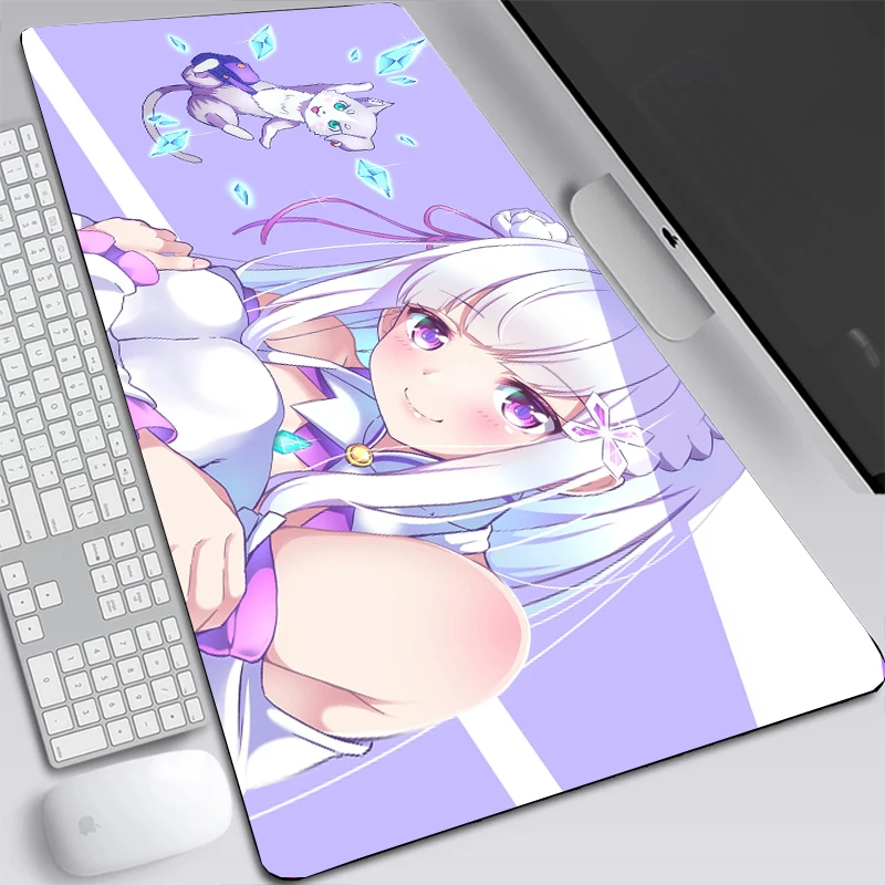 

Anime Girl Large Gaming Mouse Pad XL Laptop Mousepad Pads PC Accessories Game Mousemat Mats for A Different World From Scratch