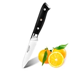 Нож для очистки овощей, 3,5 дюйма, японские кухонные ножи для фруктов, Германия, нержавеющая сталь 1,4116, профессиональный нож для приготовления овощей