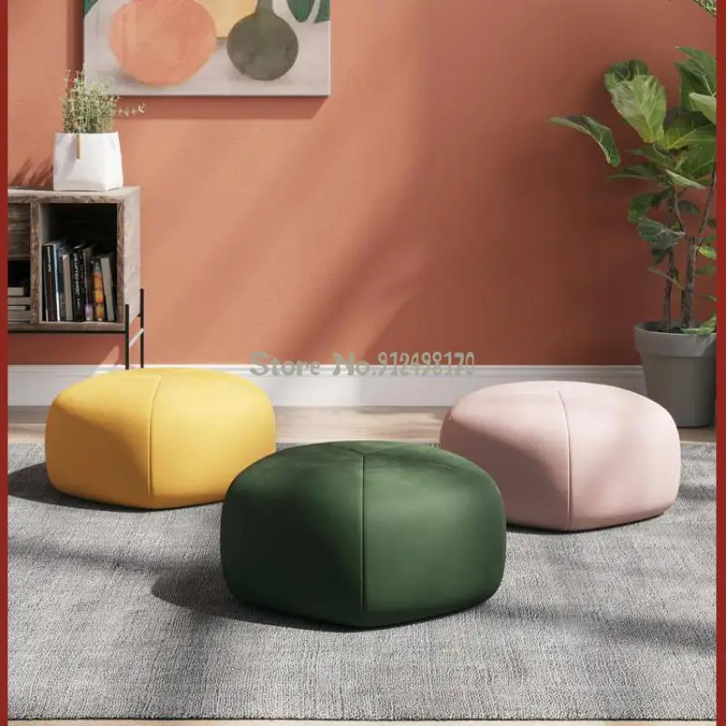 Скандинавский стул для дивана ножная педаль небольшой сиденье обуви домашняя