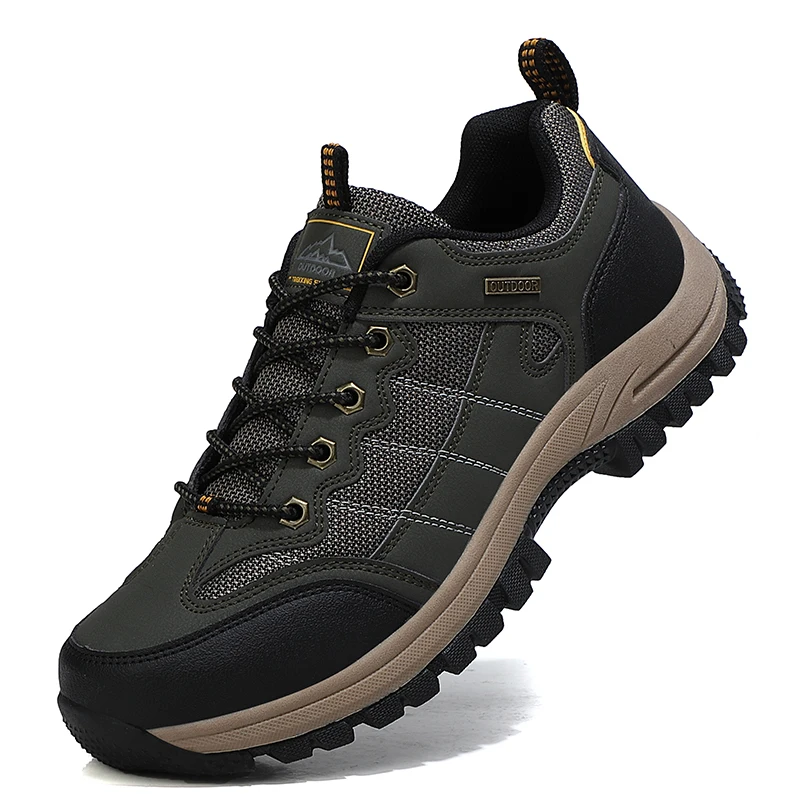 

2021 Spring Mens Hiking Shoes wading Trekking sneakers Non-slip Breathable Tactical Combat Army Boots Outdoor Hunting shoes 46