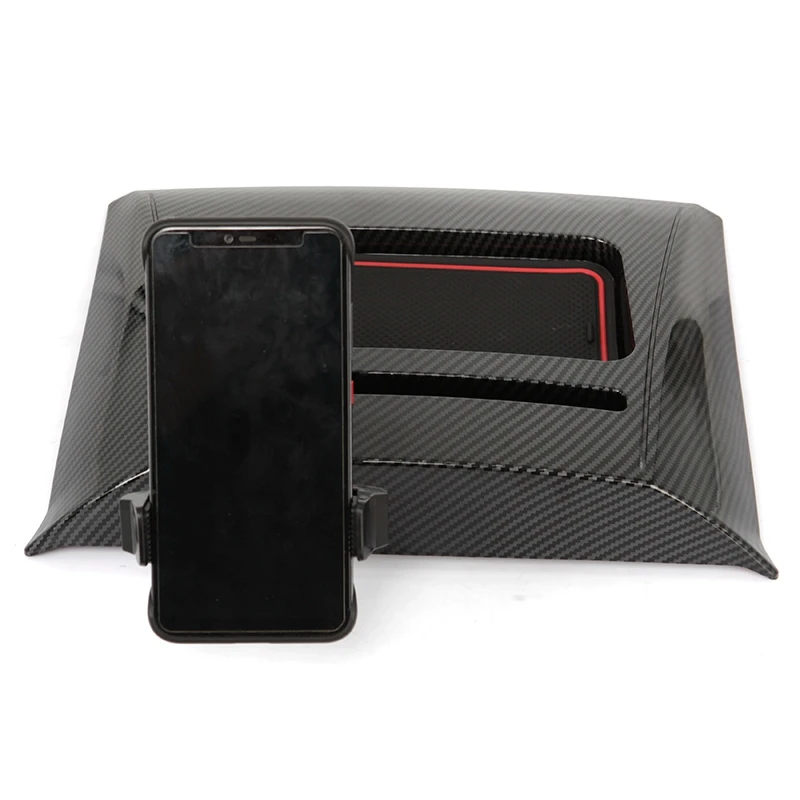 

Car Interior Multi-Mount Dash Phone Holder Storage Box for Ford Mustang 2015-2019