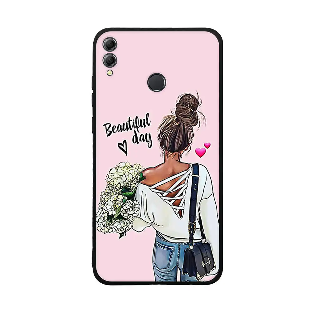 Для Honor 8X 8 X Max 10X 10 Lite 8Xmax 10Xlite силиконовый чехол Funda для Huawei Enjoy ARE-AL00 ARE-L22HN крышка |