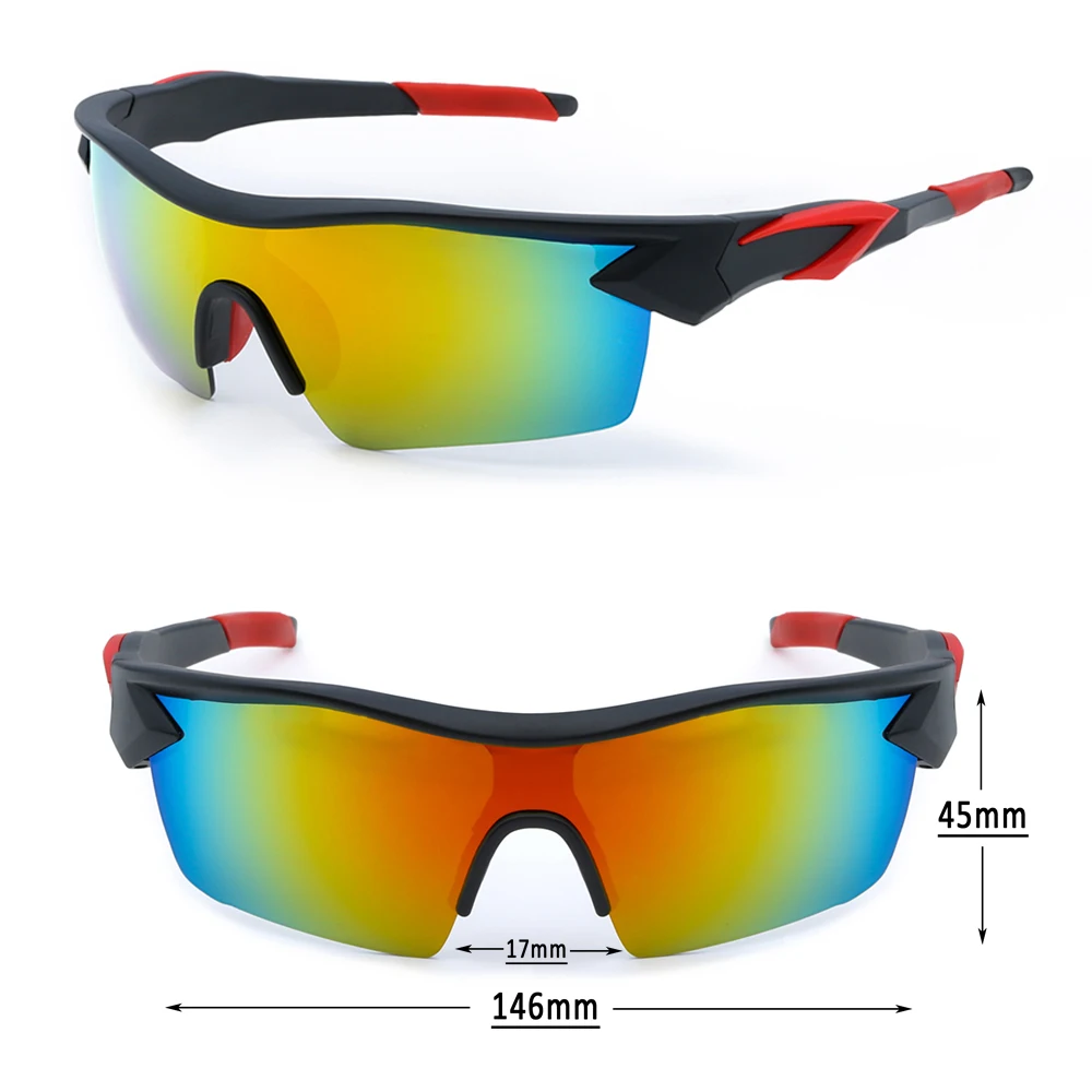 2022 UV400 Cycling Glasses Men Women Outdoor Sport Anti-dust Bicycle Glass Motorcycle Sunglasses Mountain Bike Oculos Ciclismo