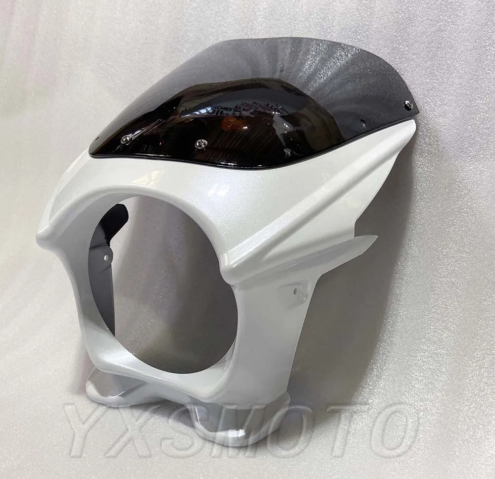 As shown 7 Ручная литья под давлением CB400 cb1300 VTEC Модифицированная крышка капота литья под давлением ветер и винт подходит для Honda обтекателя части - Цвет: As shown 7