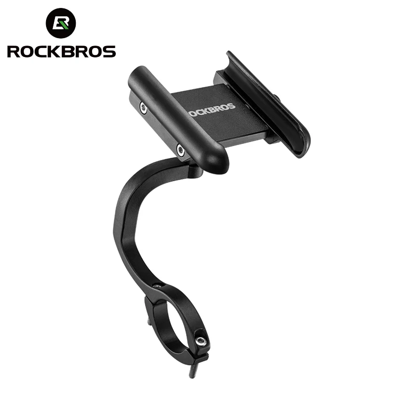 

ROCKBROS Bike Phone Holder Motorcycle Electric Bicycle Phone Holder 360 Rotation Car Fixed Navigation Bracket Bike Accessories