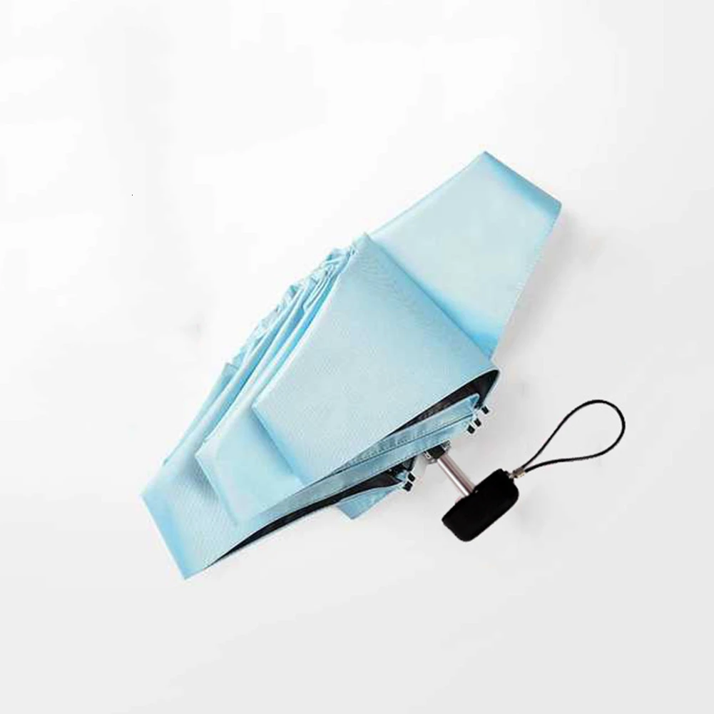 Карманный мини зонтик дождевик для женщин ультра легкий анти УФ