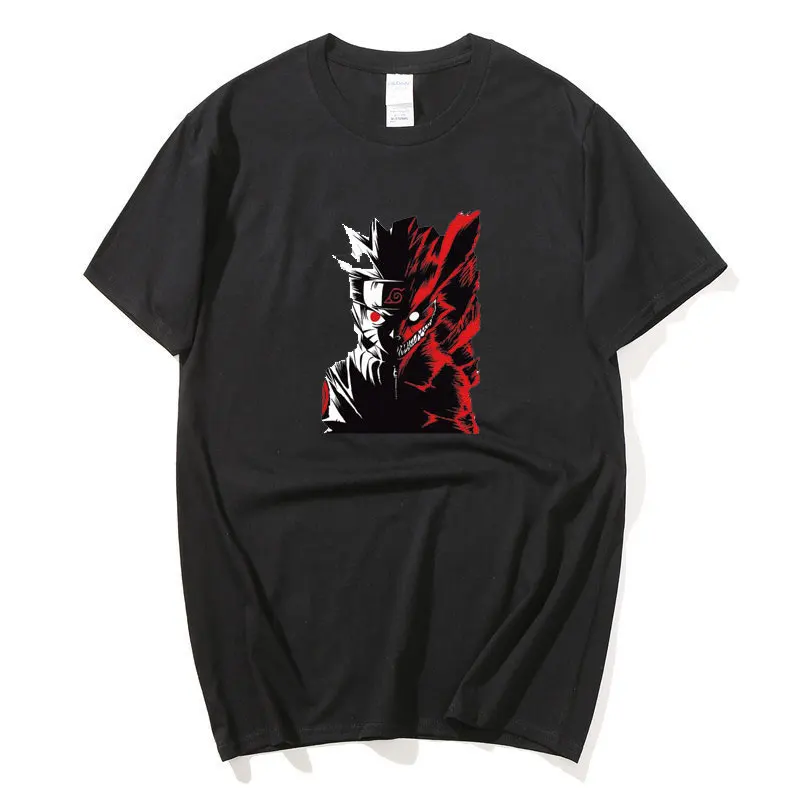 

Japon Anime Imprimé T-shirt Été Harajuku hommes T-shirt À Manches Courtes T-shirt Imprimé Streetwear Grande Taille blanc cassé T