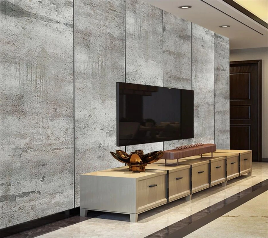 Обои высокого качества 3d бежевая роза с тиснением простой фон стена ретро