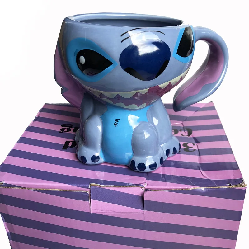 Уникальная ручка для ушей 3D мультяшная Одиночная керамическая кружка|Кружки| |