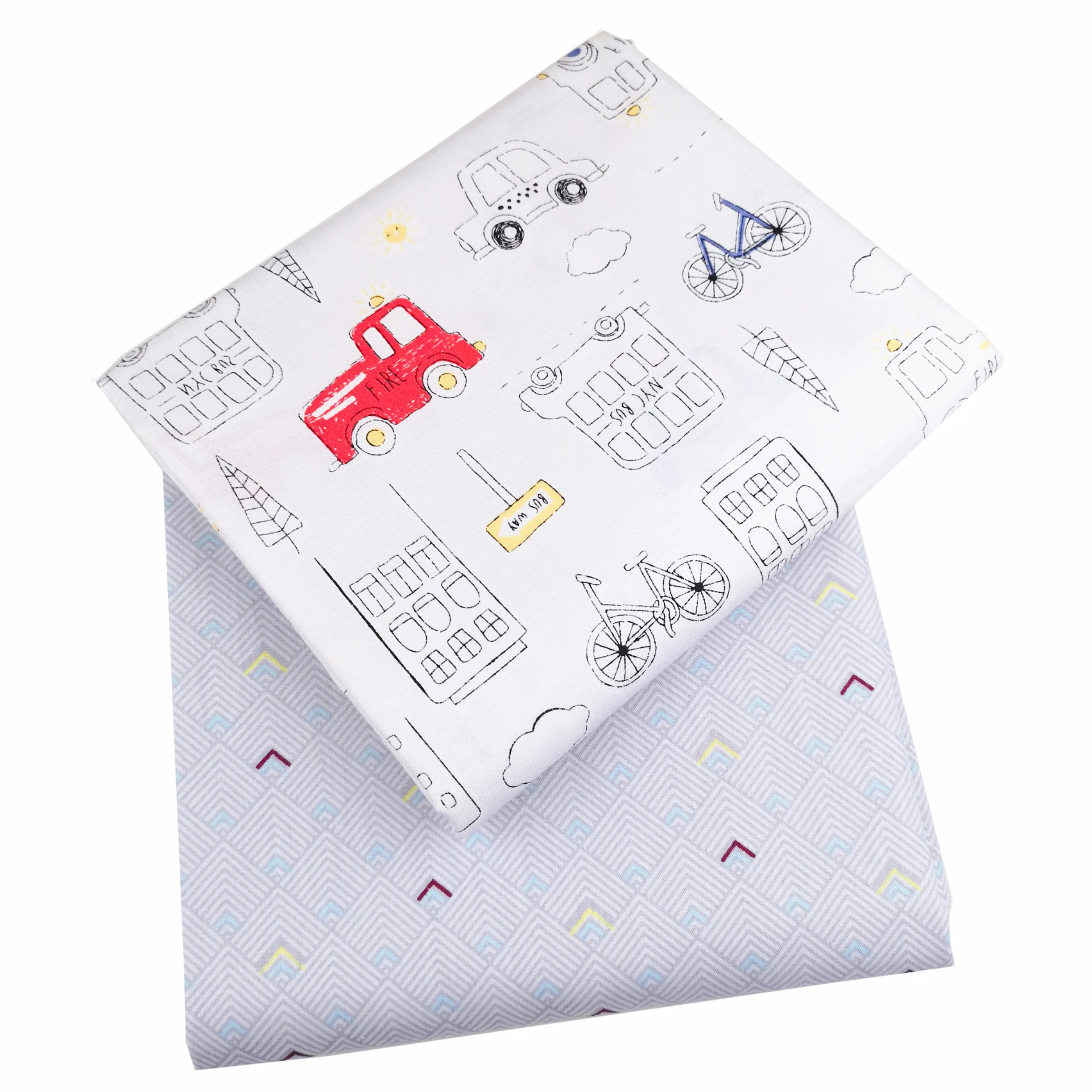 Syunss цветная серая сетчатая хлопковая ткань с принтом для самостоятельного