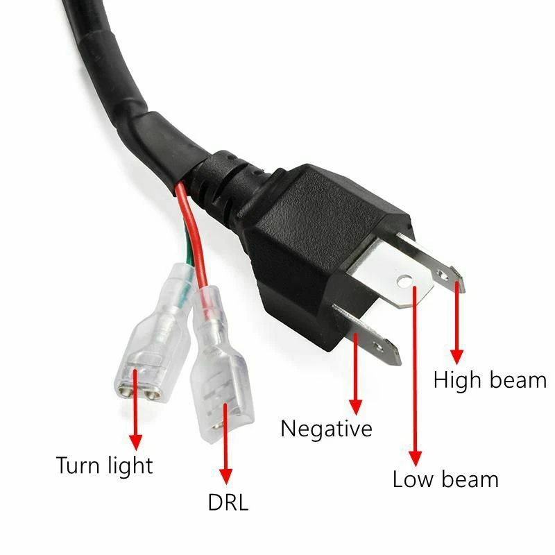 4 дюйма X 6 дюймов Led Drl Светильник лампы Crystal Clear герметичные направленного света