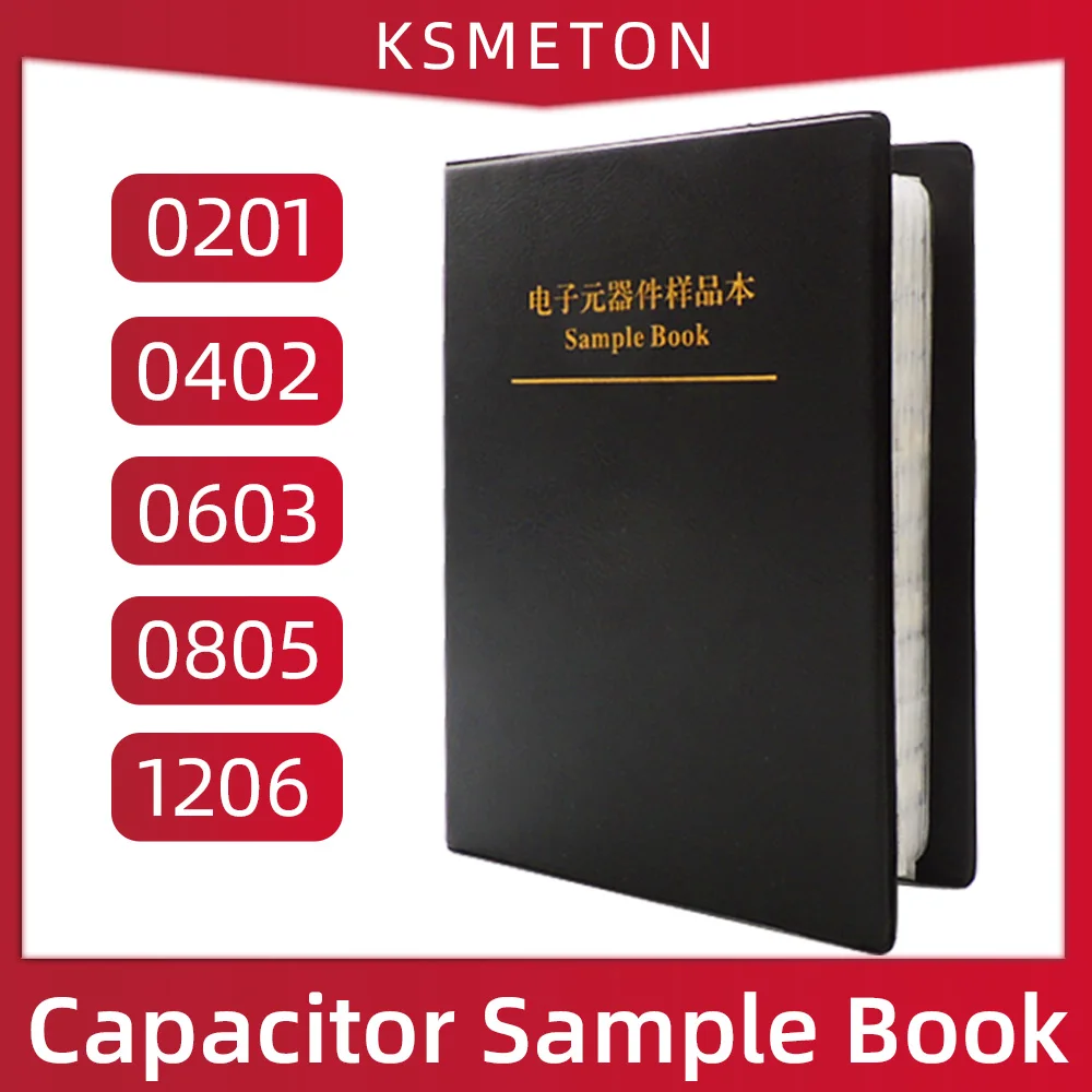 Сборник образцов SMD для конденсаторов 0201 0402 0603 0805 10 мкФ Ф 1 нФ 1206 ПФ