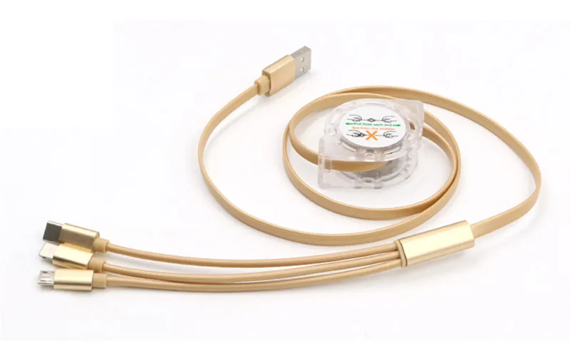 3 в 1 Выдвижной кабель мульти USB зарядное устройство кабель Micro usb type C для huawei p30 p20 lite mate 30 20 honor 9x8x10 9 y9 P smart
